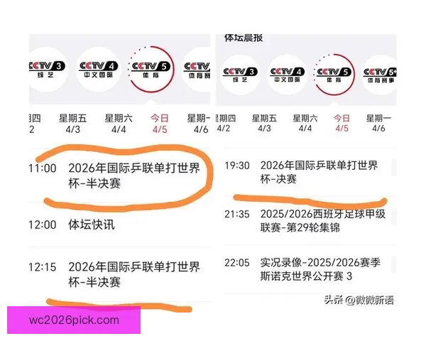 2026世界杯电视直播全程观看指南及赛事精彩瞬间回顾